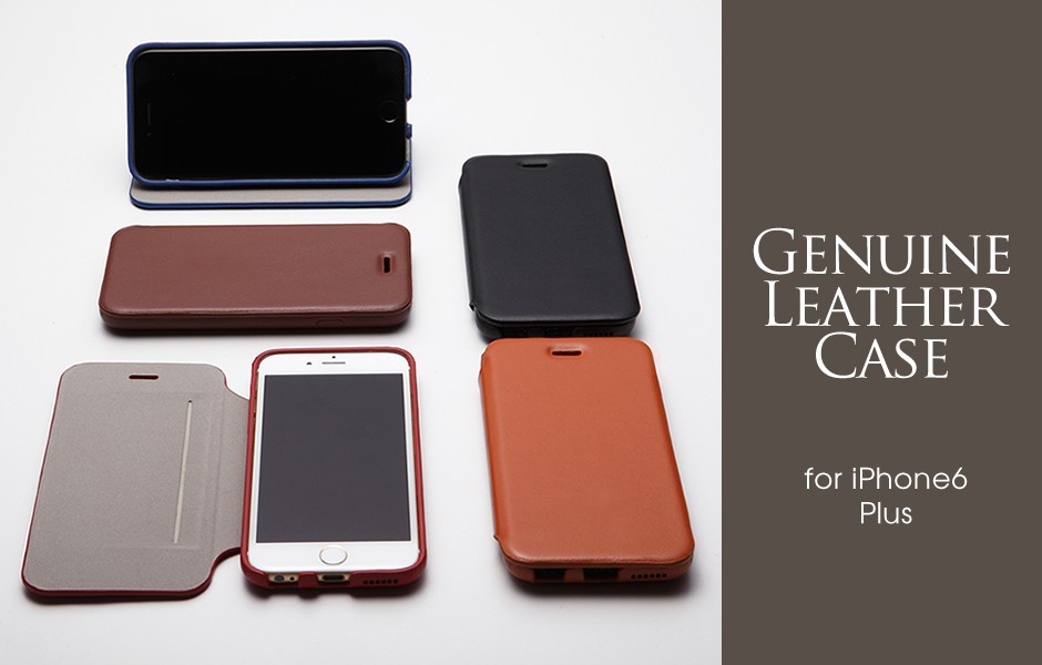 Genuine Leather Case for iPhone 6 Plus | Deff Corporation