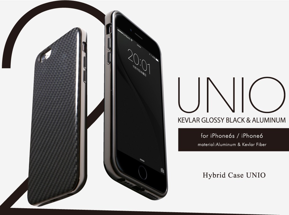 Hybrid Case UNIO for iPhone 6s Kevler | Deff Corporation