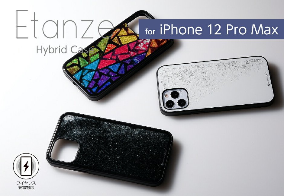 Hybrid Case Etanze for iPhone 12 Series（星空・ステンドグラス